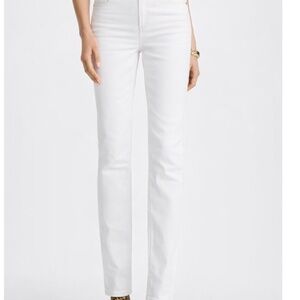 Chico's So Slimming Girlfriend Slim Leg Ankle Jeans - Alabaster Size 000T